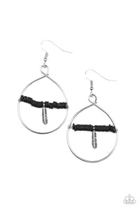 Free Bird Freedom Earrings (Red, Black)