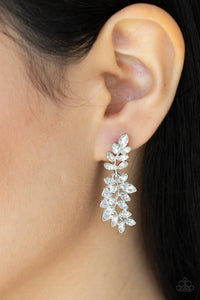Frond Fairytale White Earring