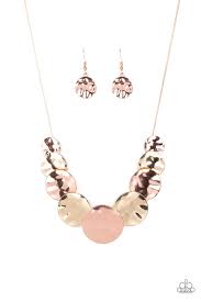 A Daring DISCovery Copper Necklace