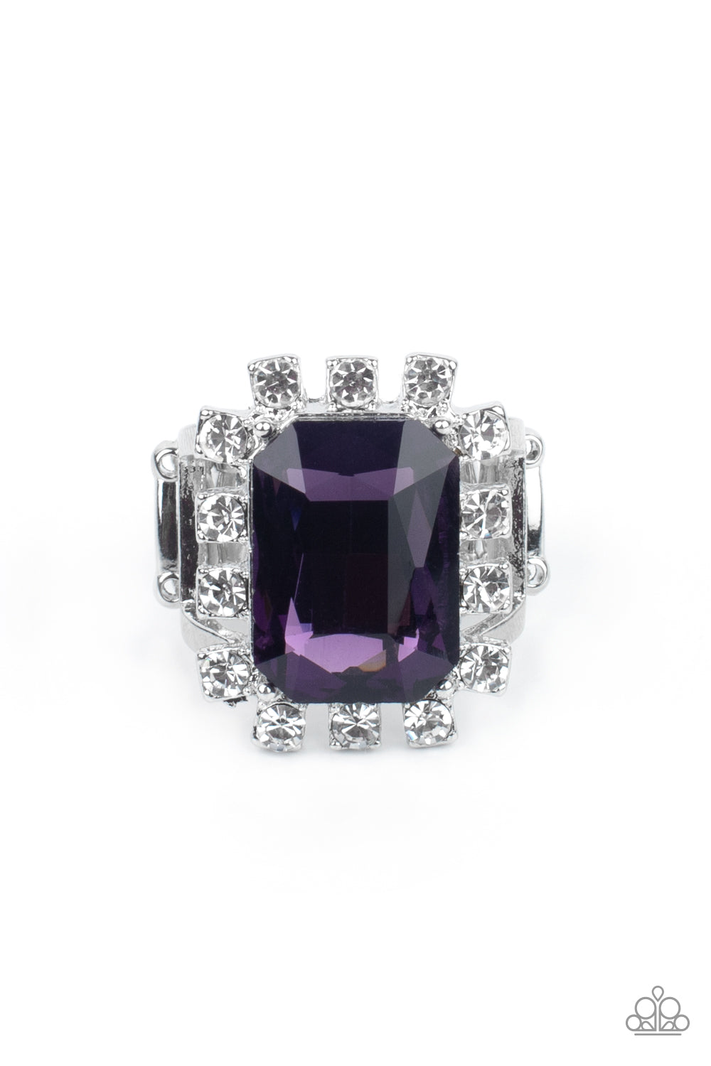 Galactic Glamour Ring (Purple,White, Silver)
