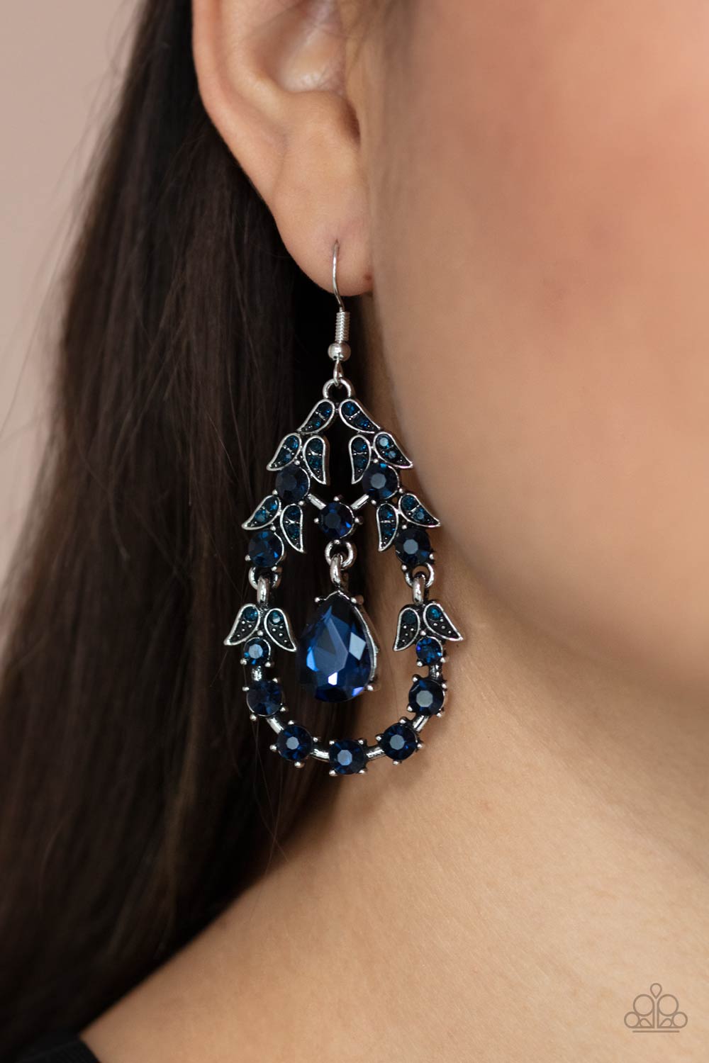 Garden Decorum Blue Earring