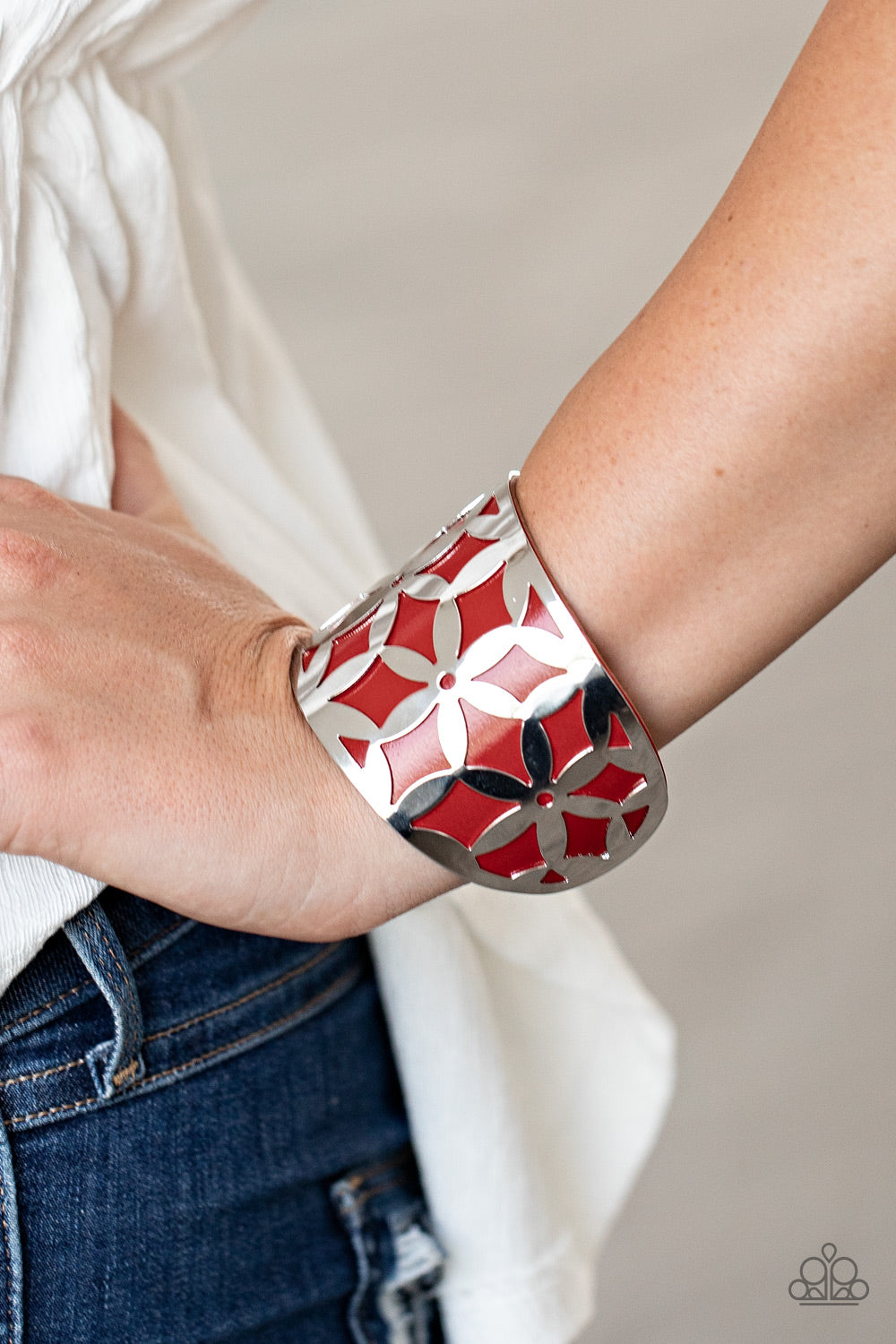 Garden Fiesta Bracelet (Red, White, Yellow)