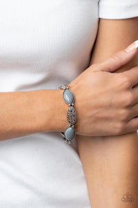 Garden Rendezvous Bracelet (Blue, Silver)