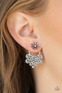 Garden Spindrift Silver Earring