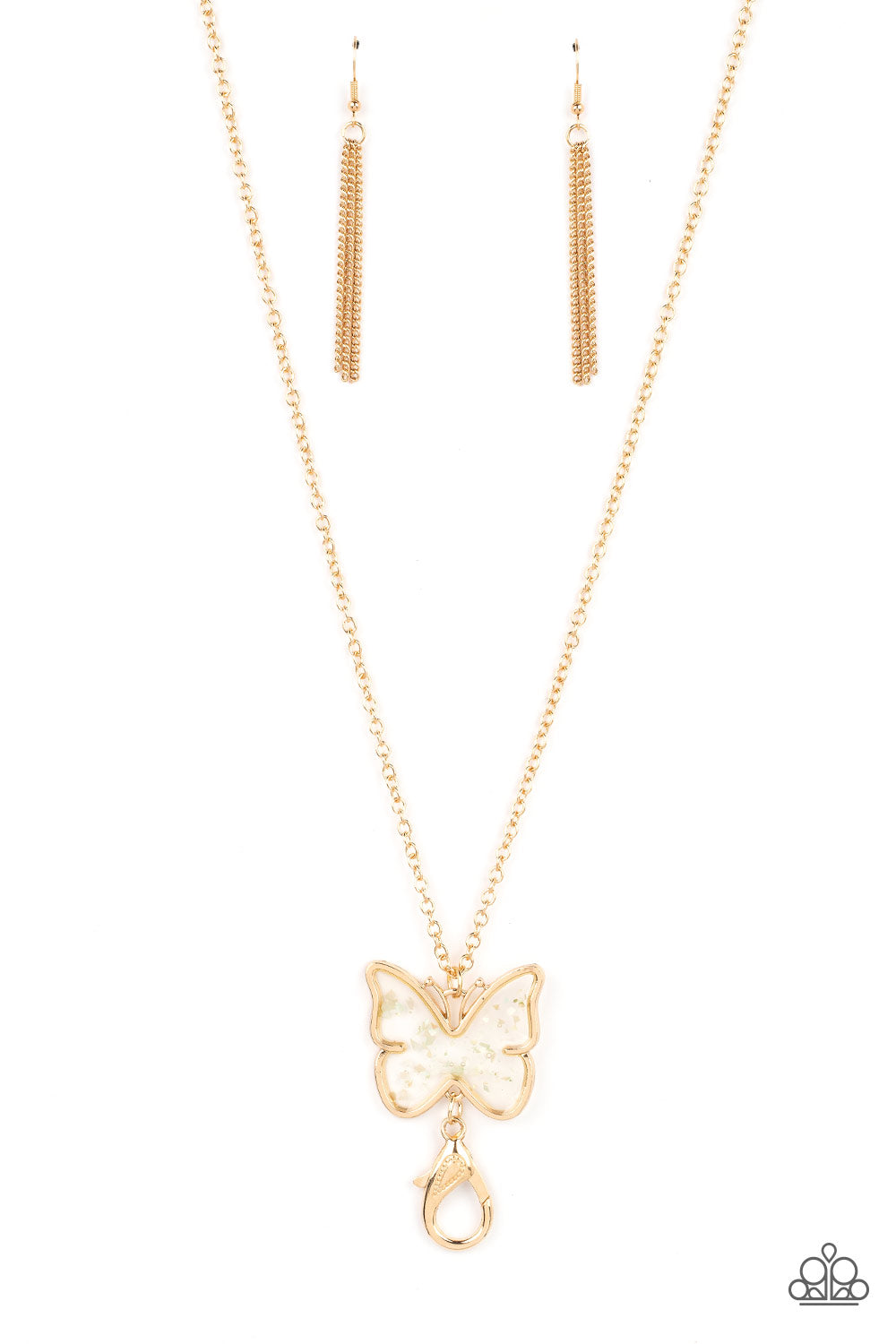 Gives Me Butterflies Gold Necklace