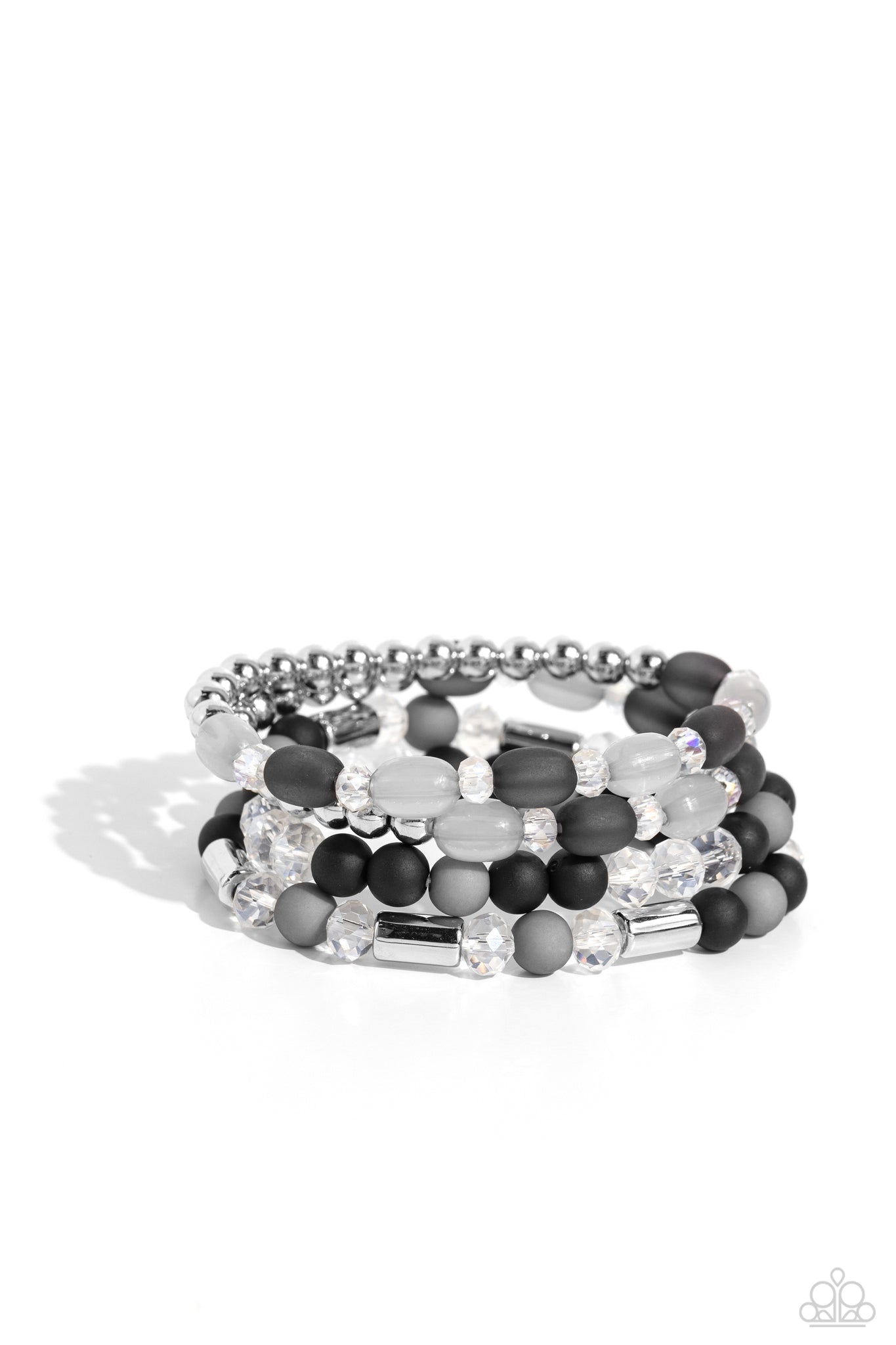 Glassy Gait Bracelet (Multi, Black)