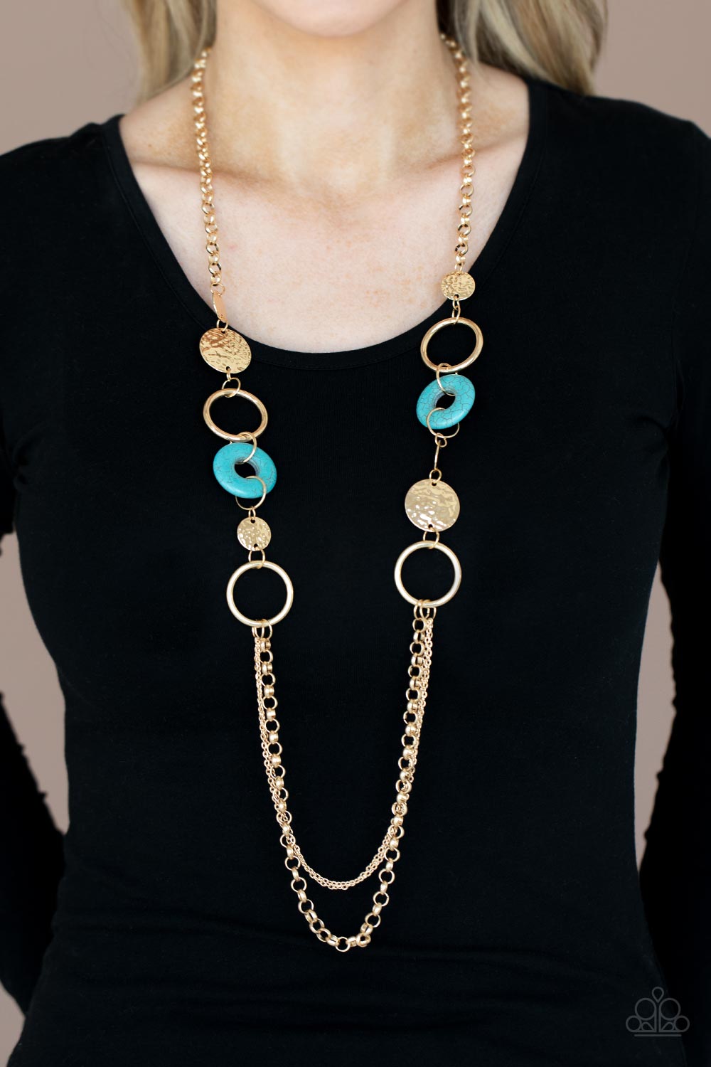 Grounded Glamour Gold Necklace