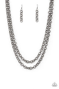 Grunge Goals Necklace (Gold, Copper, Black)