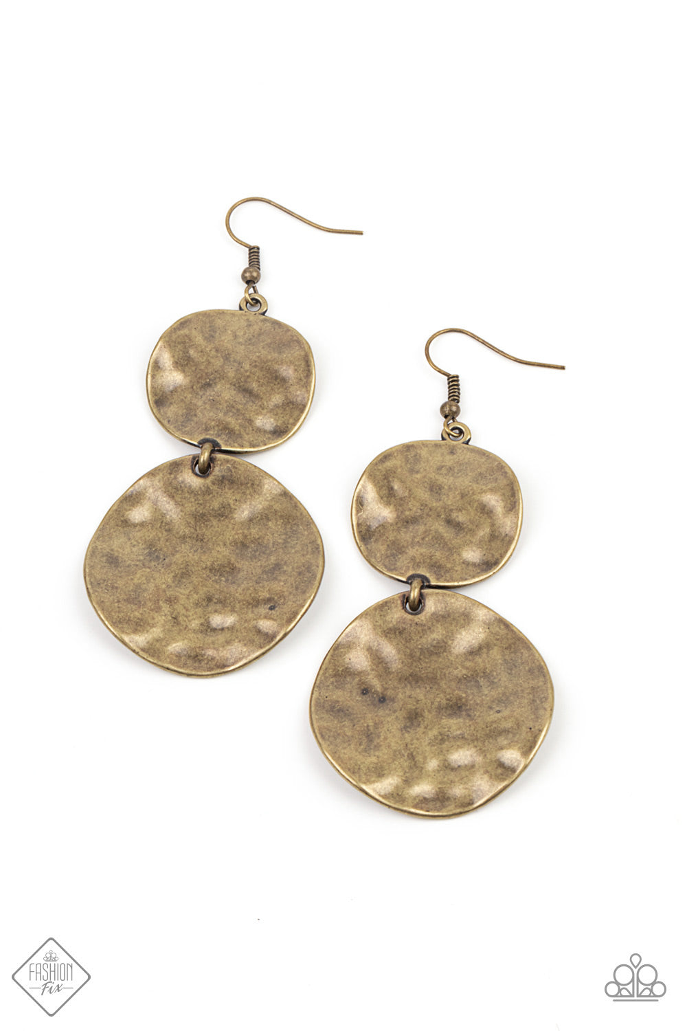 HARDWARE-Headed Brass Earring