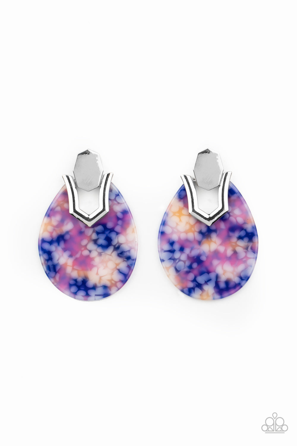 HAUTE Flash Blue Earring
