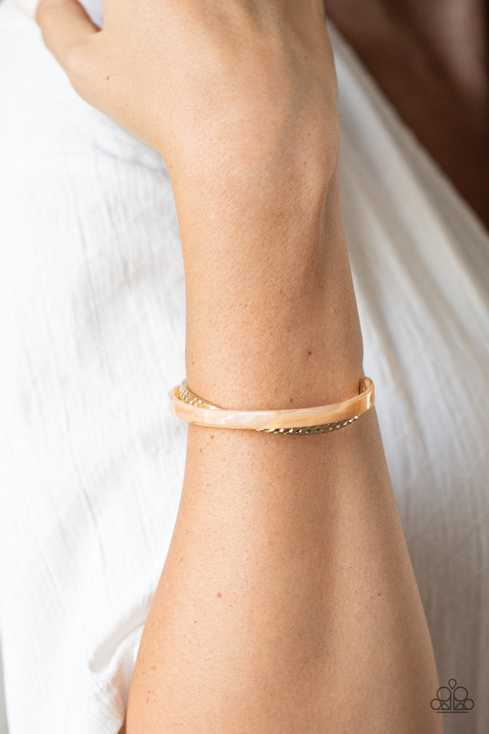HAUTE On The Trail Gold Bracelet