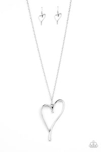 HEARTS So Good Silver Necklace