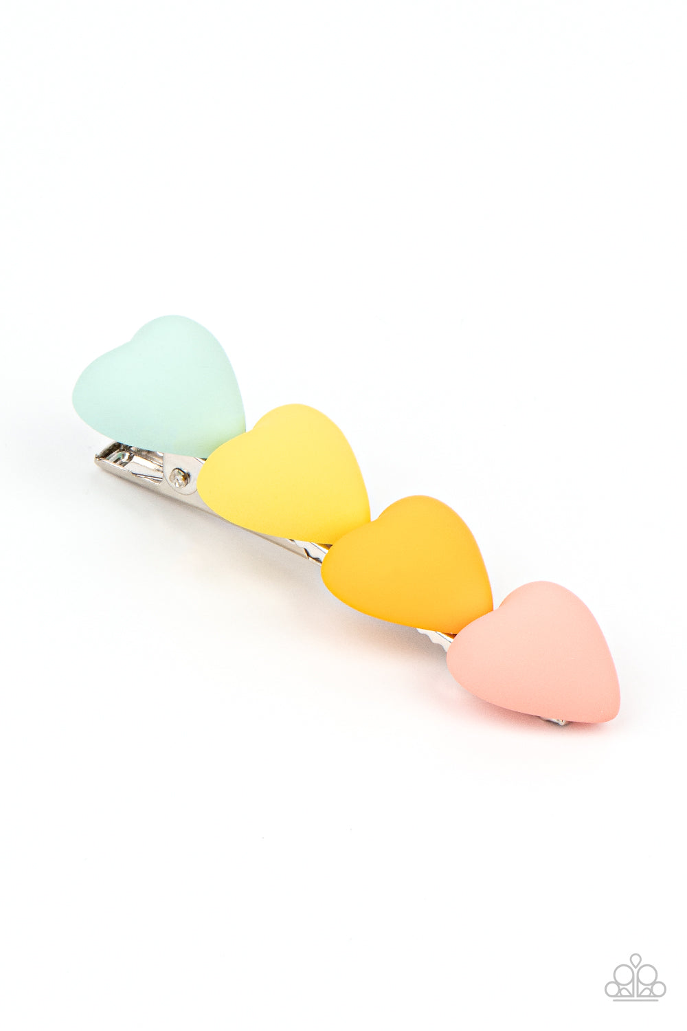 HEART to Please Hair Clip (Blue, Multi, Pink)