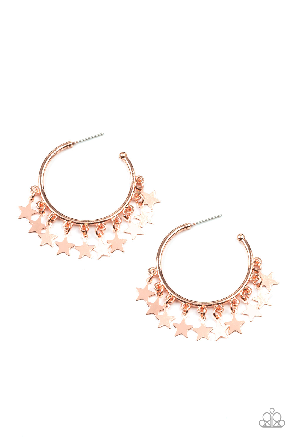 Happy Independence Day Earring (Gold, Copper, Silver)