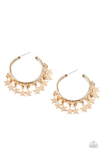 Happy Independence Day Earring (Gold, Copper, Silver)