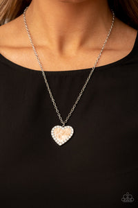 Heart Full of Luster Brown Necklace