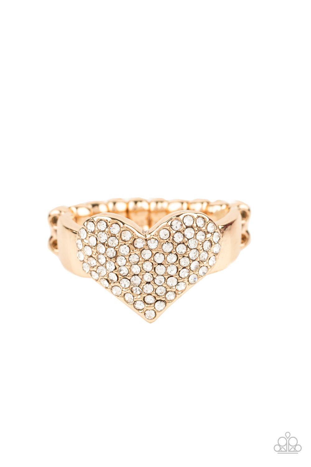 Heart of BLING Gold Ring