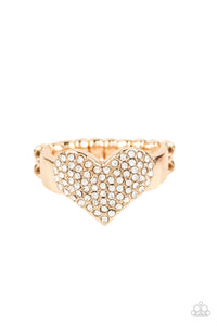 Heart of BLING Gold Ring