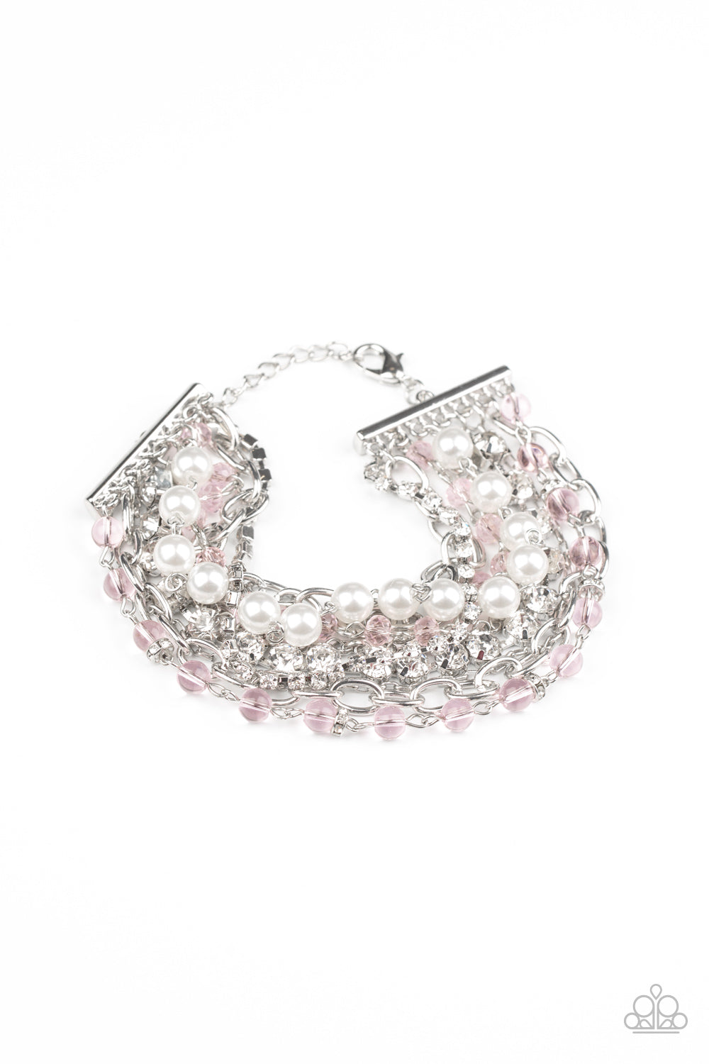 Heiress Hustle Pink Bracelet