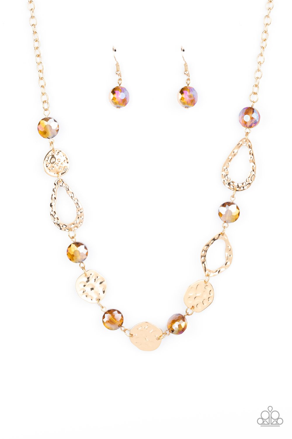 High Fashion Fashionista Brown Necklace