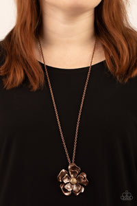 Homegrown Glamour Necklace (Silver, Copper)