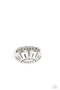 Hope Rising Silver Ring