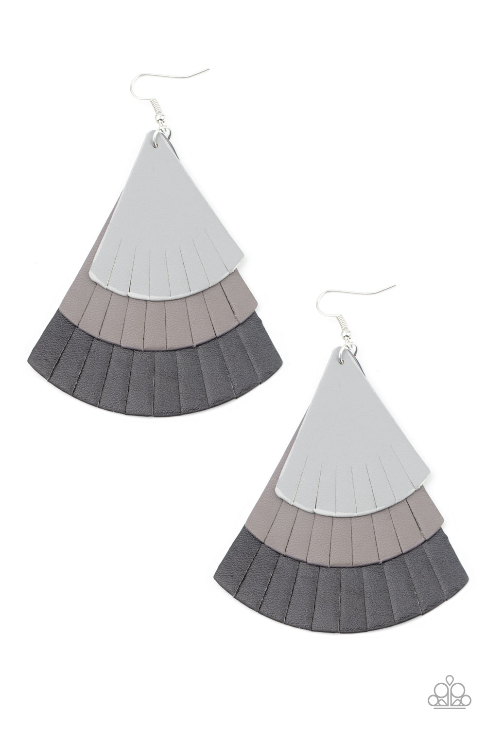 Huge Fanatic Black Earring