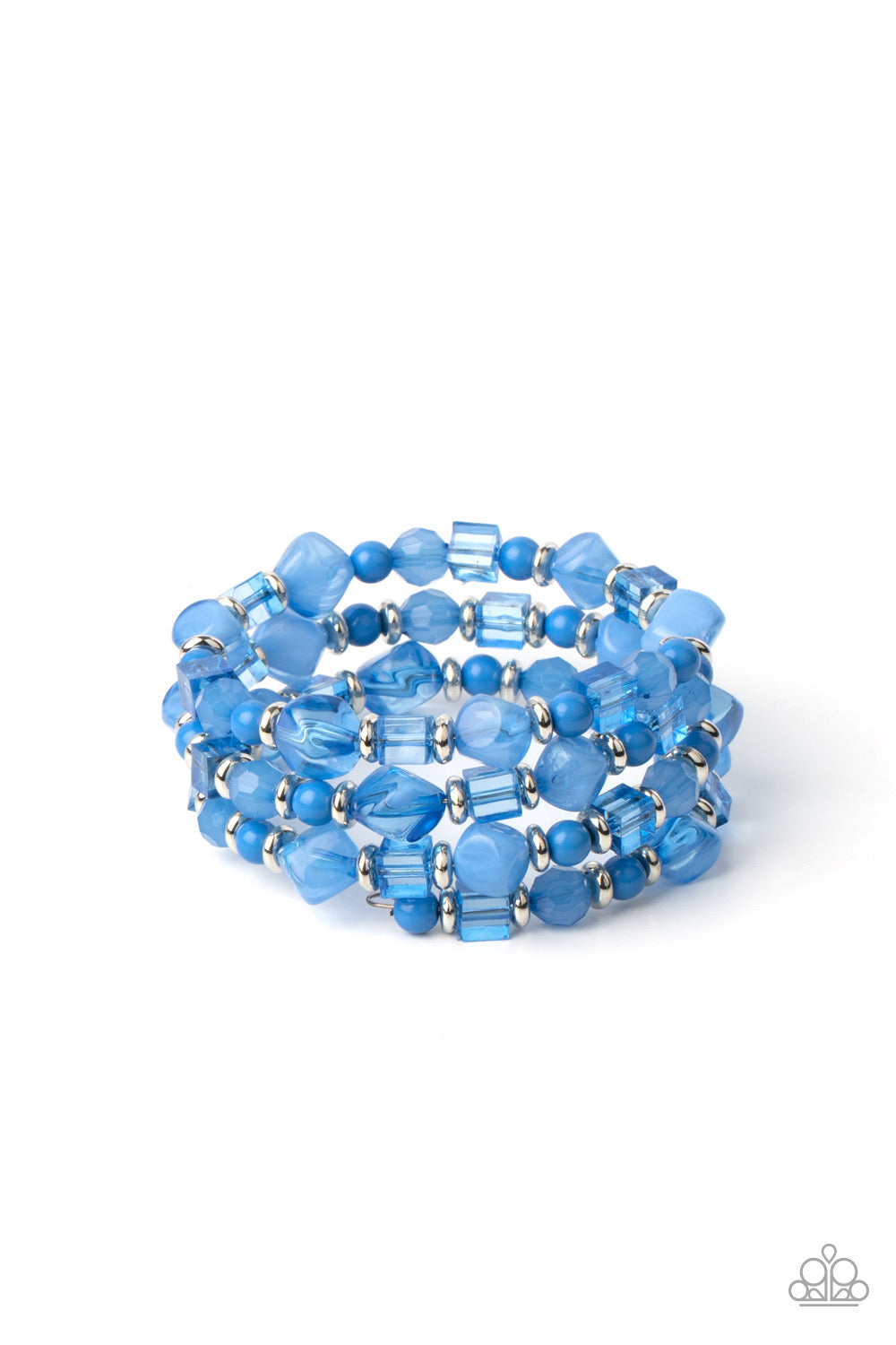 Girly Girl Glimmer Blue Bracelet