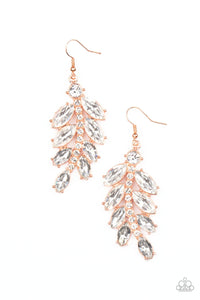 Ice Garden Gala Earring (White, Gold, Copper)