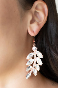 Ice Garden Gala Earring (White, Gold, Copper)