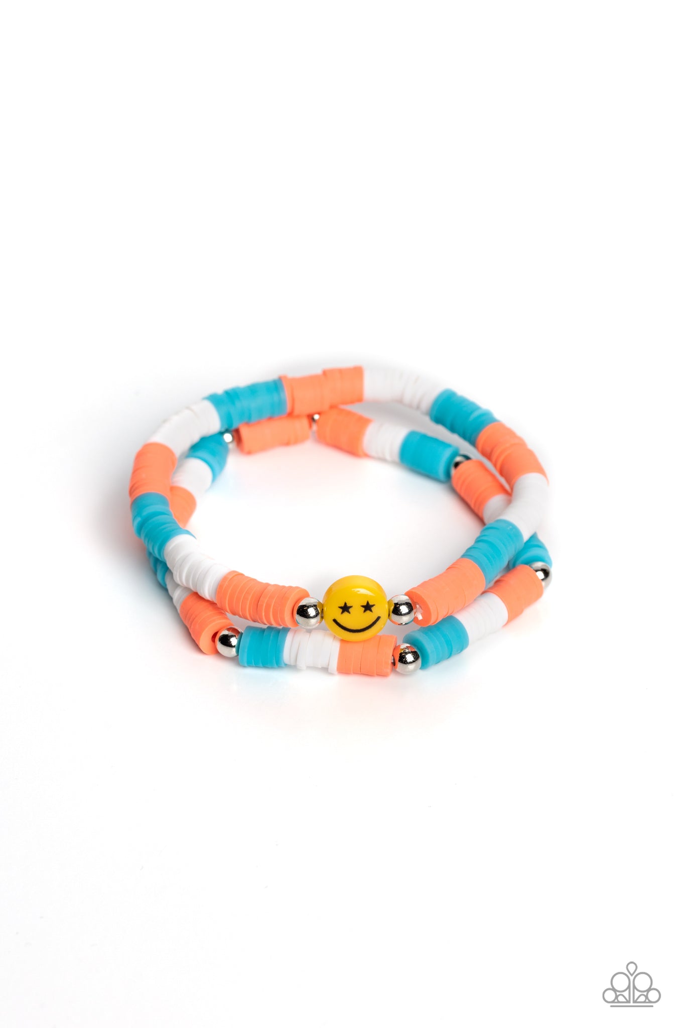 In SMILE Bracelet (Orange, Pink, Brown)
