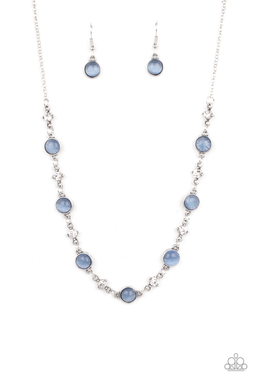 Inner Illumination Blue Necklace