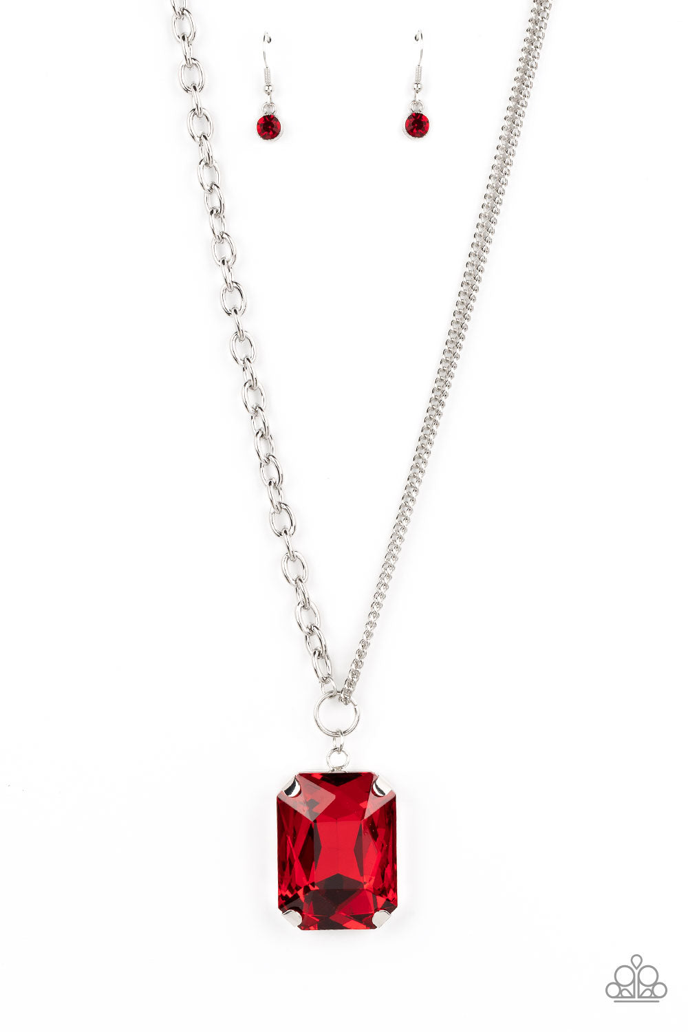 Instant Intimidation Necklace (Blue, Red)