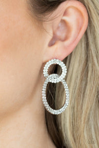 Intensely Icy Earring (Black, White)