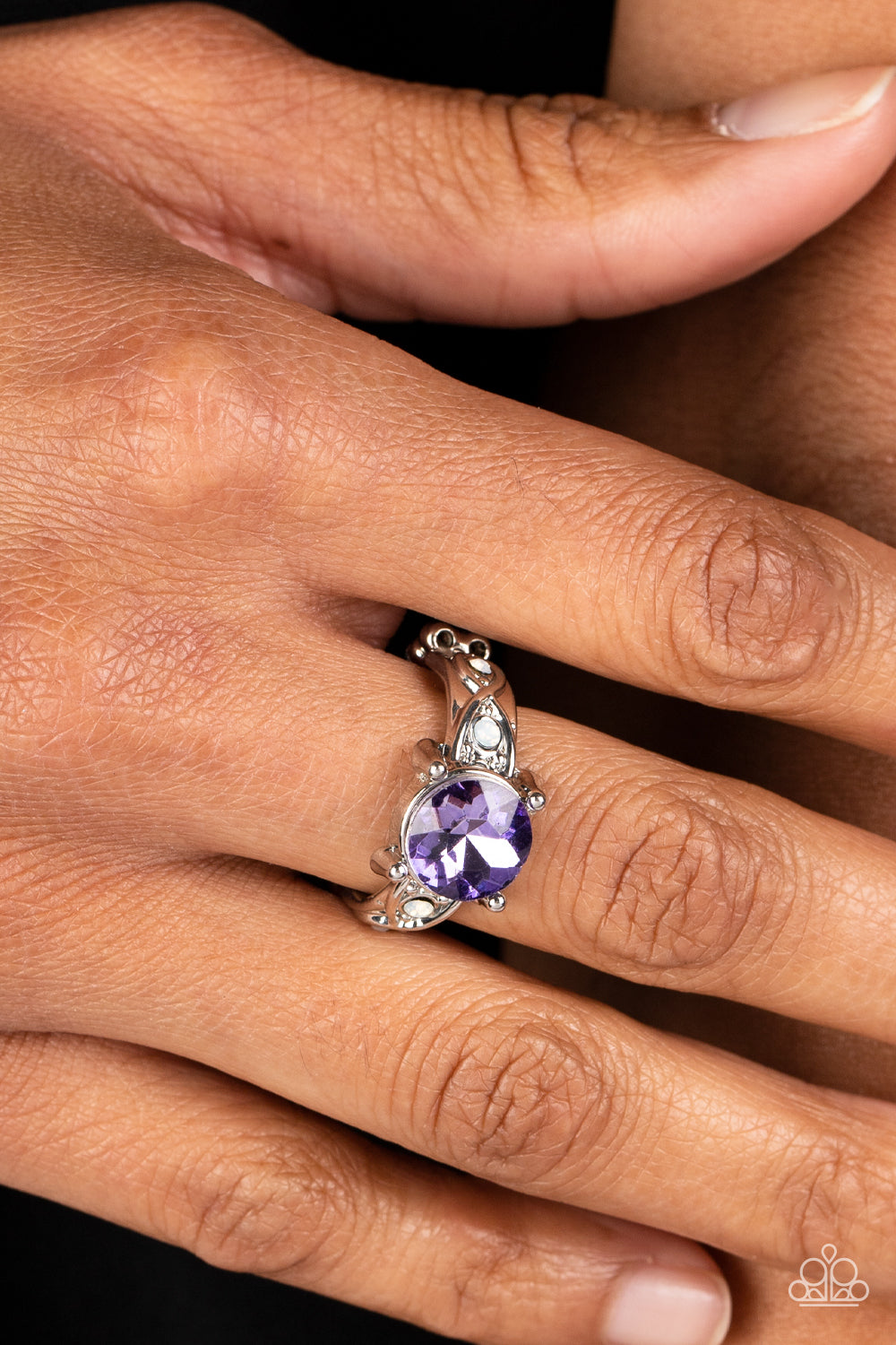 Intergalactic I Do Ring (Orange, Purple)