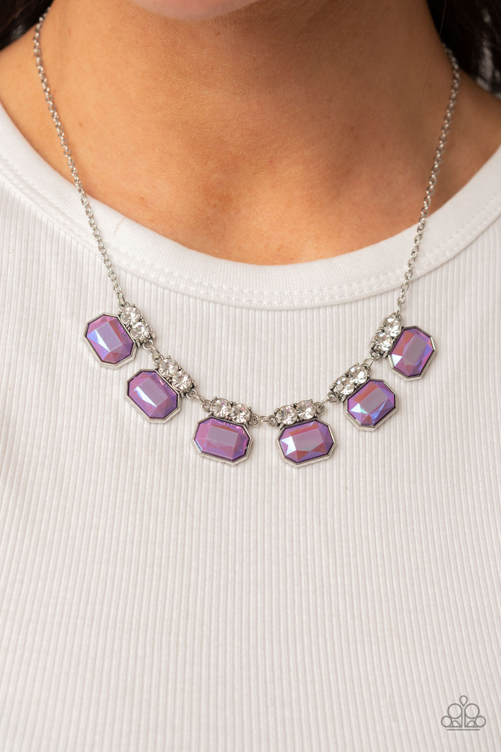Interstellar Inspiration Purple Necklace