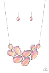 Iridescently Irresistible Pink Necklace