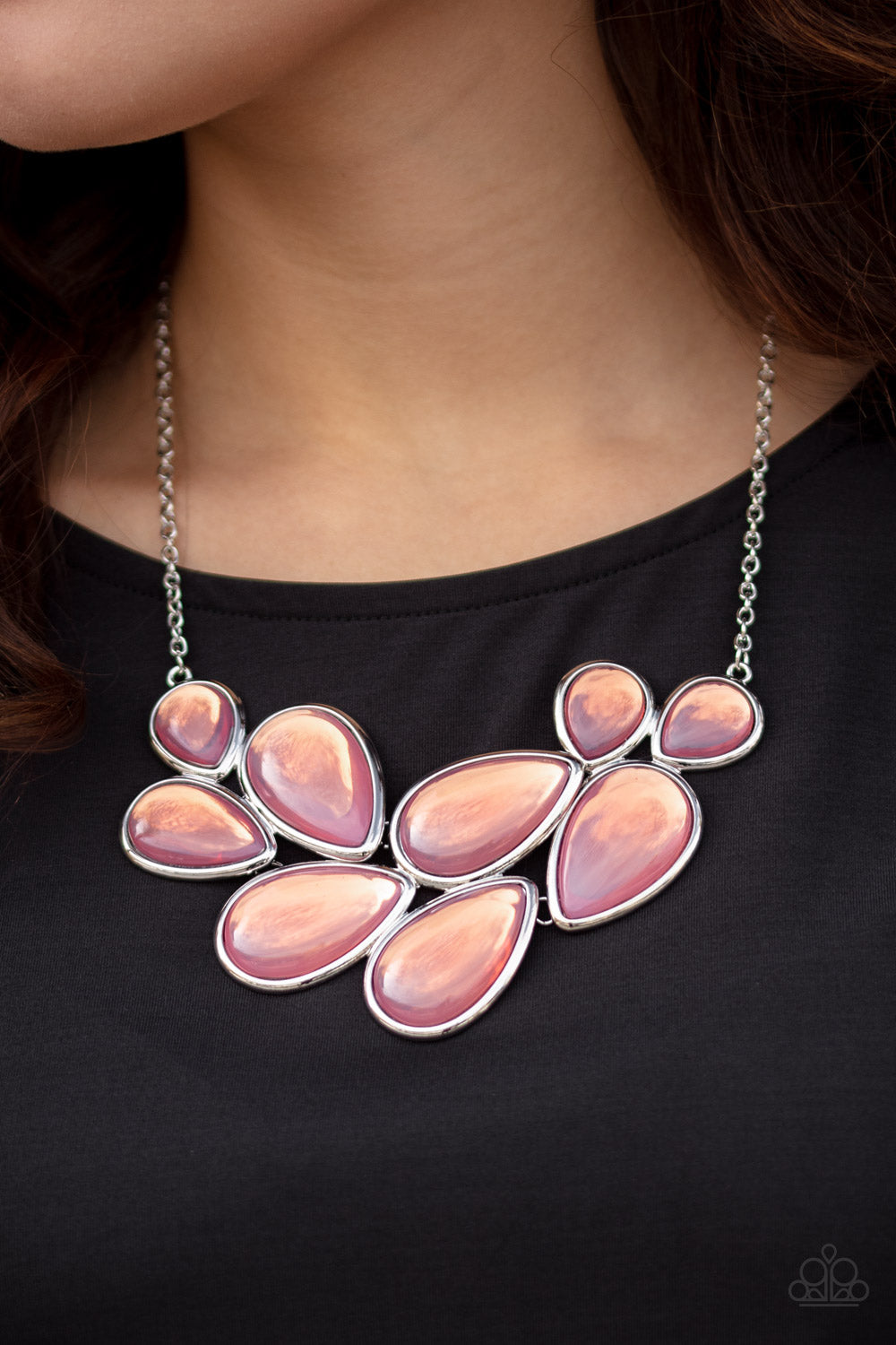 Iridescently Irresistible Pink Necklace