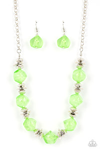 Island Ice Green Necklace