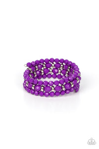 Its a Vibe Bracelet (Purple, Black)