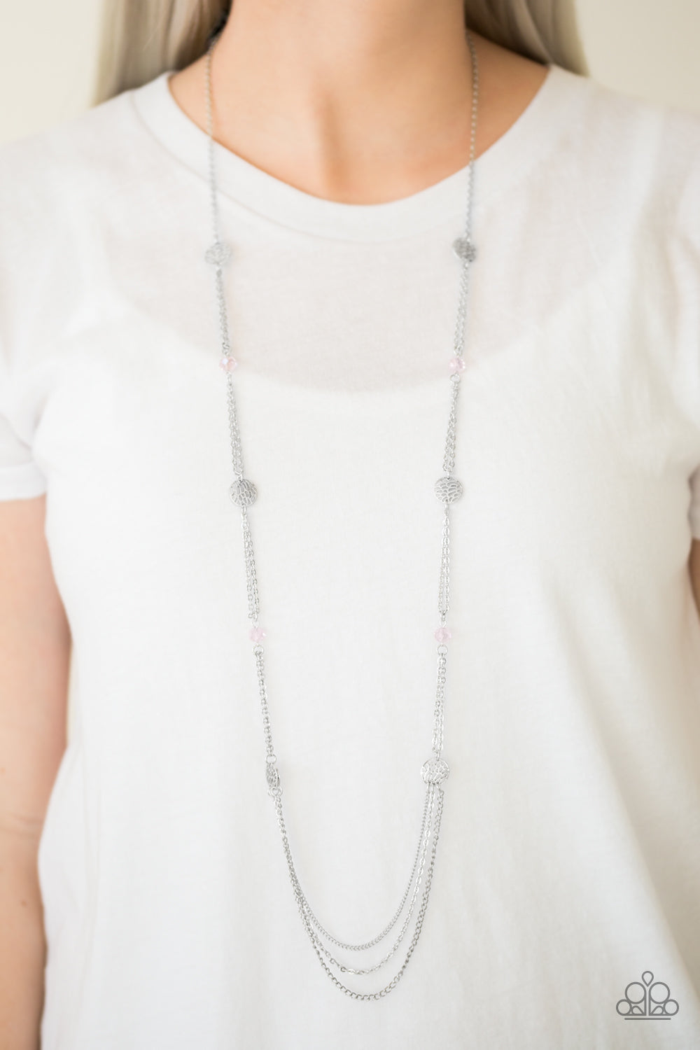 Beach Breeze Pink Necklace