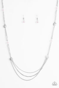 Beach Breeze Pink Necklace