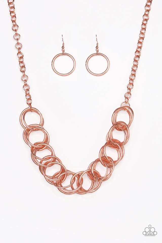 Heavy Metal Hero Copper Necklace