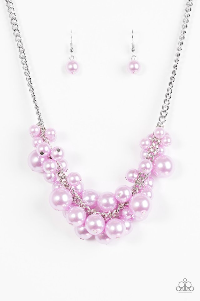 Glam Queen Purple Necklace