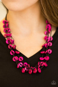 Hoppin Honolulu Pink Necklace