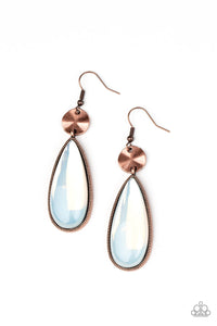 Jaw-Dropping Drama Copper Earring