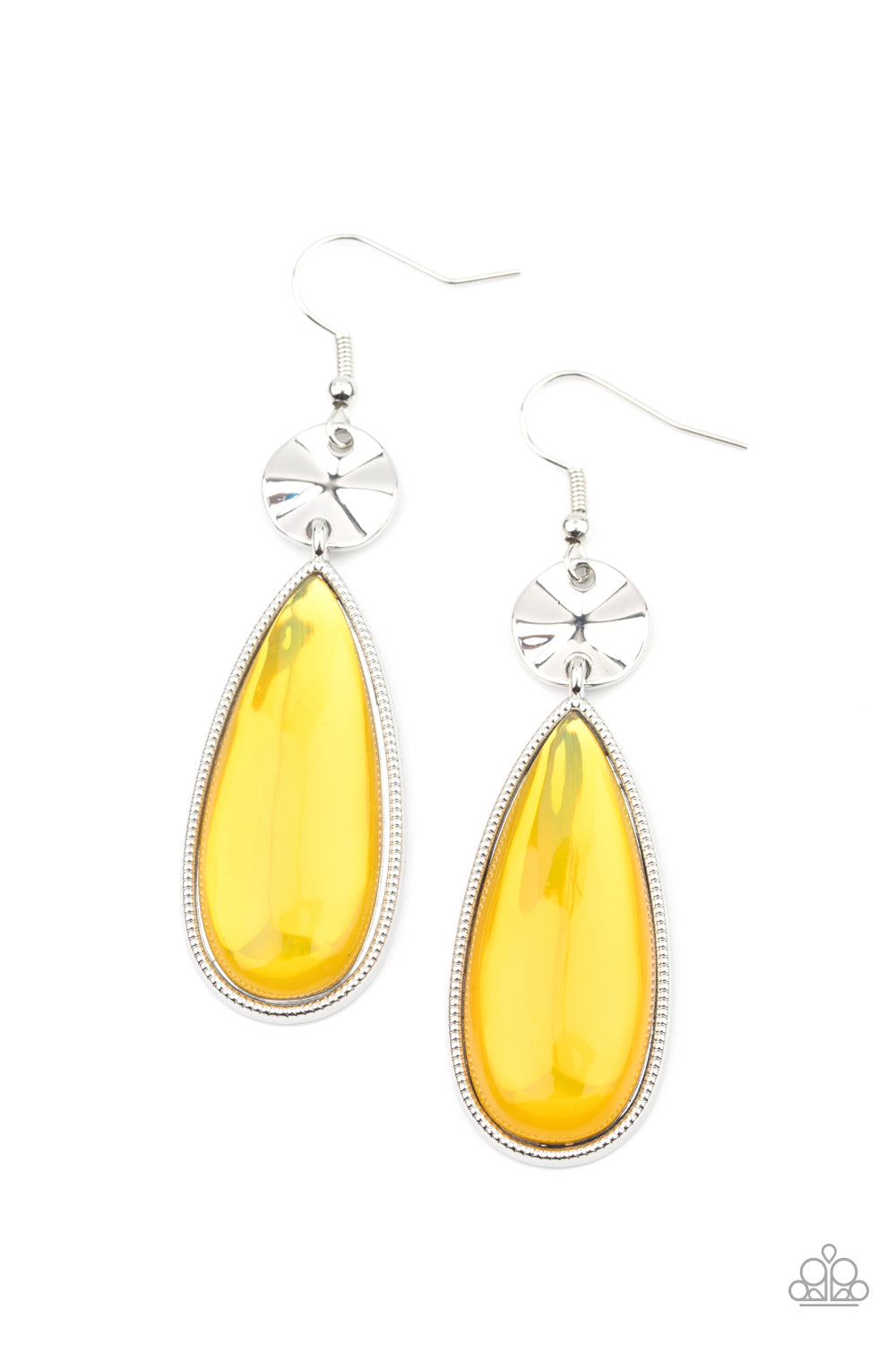 Jaw-Dropping Drama Yellow Earring