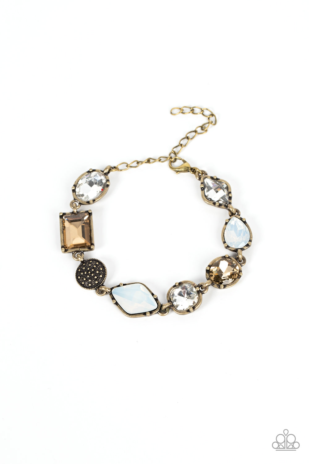 Jewelry Box Bauble Bracelet (Gold, Silver, Brass)
