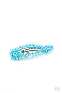 Just Follow The Glitter Hair Clip (Blue, White, Pink)