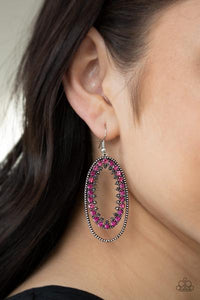 Marry Into Money Pink Earring